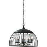 Kalco 404751NI Ludlow Modern Natural Iron Outdoor 28" Pendant Light