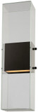 Kalco 405422MB Aria Modern Matte Black LED Wall Sconce Lighting