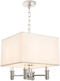 Kalco 500570CH DuPont Chrome Drop Ceiling Lighting