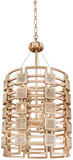 Kalco 500650MG Metropolis Contemporary Modern Gold Foyer Lighting