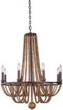 Kalco 505271RM Beechwood Royal Mahogany Chandelier Lighting