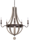 Kalco 506870FG Harper Modern Florence Gold Ceiling Chandelier