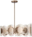 Kalco 516961BCG Helia  Modern Brushed Champagne Gold Hanging Light