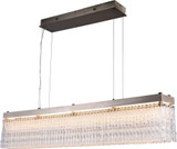 Kanova & Company KCH1104L-49 Ranenna Modern Old world Pewter LED Island Light Fixture