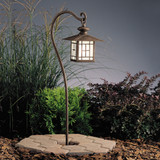 Kichler 15319pz Mission Lantern Low Voltage Landscape Path Light