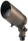 Kichler 15485CBR Modern Centennial Brass Low Voltage Exterior Landscaping Light MR16 Accent Fixed Socket