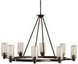 Kichler 2345OZ Circolo Contemporary Olde Bronze 25" Hanging Chandelier