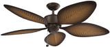 Kichler 310095SNB Tropicalo Tropical Ivory with Walnut Home Ceiling Fan