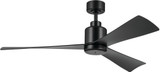Kichler 310452SBK True Modern Satin Black 52" Home Ceiling Fan