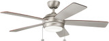 Kichler 330174NI Starkk Brushed Nickel LED Ceiling Fan