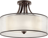 Kichler 42387MIZ Lacey Mission Bronze Overhead Lighting