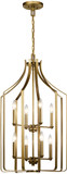 Kichler 42498NBR Morrigan Natural Brass Foyer Lighting