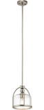 Kichler 42798NI Modern Brushed Nickel Mini Drop Ceiling Lighting
