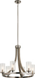 Kichler 43193DAG Grand Bank Modern Distressed Antique Gray Chandelier Light