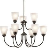 Kichler 43639OZ Jolie Olde Bronze Chandelier Light