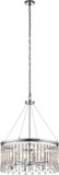Kichler 43723CH Piper Contemporary Chrome Drum Pendant Lamp
