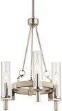 Kichler 44286WWW Telan Contemporary White Washed Wood Mini Chandelier Lighting