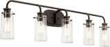 Kichler 45461OZ Braelyn Contemporary Olde Bronze Lighting For Bathroom