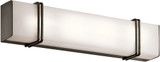 Kichler 45838OZLED Impello Contemporary Olde Bronze LED 24.25" Bathroom Vanity Light
