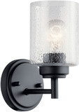 Kichler 45910BK Winslow Modern Black Wall Sconce Lighting