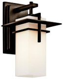 Kichler 49642OZ Caterham Contemporary Outdoor Wall Lighting