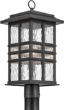 Kichler 49832BKT Beacon Square Textured Black Exterior Lamp Post Light