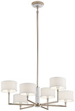 Kichler 52052PN Laurent Polished Nickel Hanging Chandelier