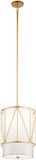 Kichler 52073CLG Birkleigh Classic Gold Mini Drum Lighting Pendant