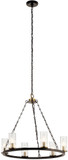 Kichler 52107OZ Mathias Modern Olde Bronze Chandelier Light