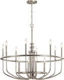 Kichler 52305NI Capitol Hill Modern Brushed Nickel Lighting Chandelier