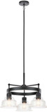 Kichler 52402BK Eastmont Black Mini Chandelier Light
