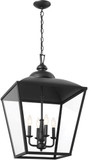 Kichler 52475BKT Dame Textured Black Entryway Light Fixture
