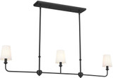 Kichler 52519BK Pallas Black Kitchen Island Lighting