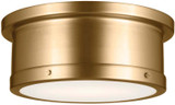 Kichler 52540BNB Serca Brushed Natural Brass 14" Ceiling Lighting