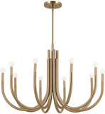 Kichler 52551CPZ Odensa Contemporary Champagne Bronze Chandelier Lamp