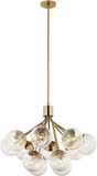 Kichler 52701CPZ Silvarious Modern Champagne Bronze Lighting Chandelier