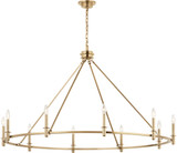 Kichler 52707CPZ Carrick Modern Champagne Bronze Chandelier Lighting