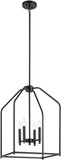 Kichler 52722BK Madden Black Foyer Light Fixture