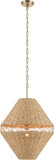 Kichler 52743CPZ Lulo Modern Champagne Bronze Drop Lighting Fixture