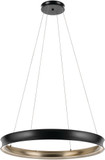 Kichler 52747BKLED Larousse Modern Black LED Ceiling Chandelier
