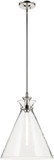 Kichler 52775PNCLR Laria Contemporary Polished Nickel Hanging Lamp