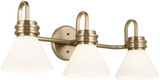 Kichler 55155CPZ Farum Modern Champagne Bronze 3-Light Vanity Light