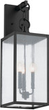 Kichler 59009BKT Lahden Black Wall Lighting Fixture