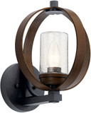 Kichler 59066AUB Grand Bank Modern Auburn Stained Finish Outdoor 13" Wall Sconce Light