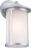 Kichler 59100BA Lombard Brushed Aluminum Outdoor 9.5" Lighting Wall Sconce