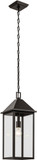 Kichler 59160OZ Prin Modern Olde Bronze Exterior Pendant Lighting