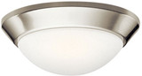 Kichler 8880NI Ceiling Space Modern Brushed Nickel 10" Ceiling Lighting