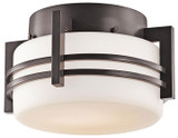 Kichler 9557AZ Pacific Edge Architectural Bronze Exterior Ceiling Light