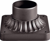 Kichler 9592AZ Traditional Architectural Bronze Exterior Post Mount