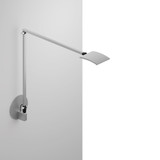 Koncept AR2001-SIL-HWS Mosso Modern Silver LED Hardwire Wall Mount Task Lighting